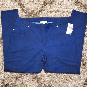 MICHAEL Michael Kors Stretch Knit Twill Pull-On Leggings